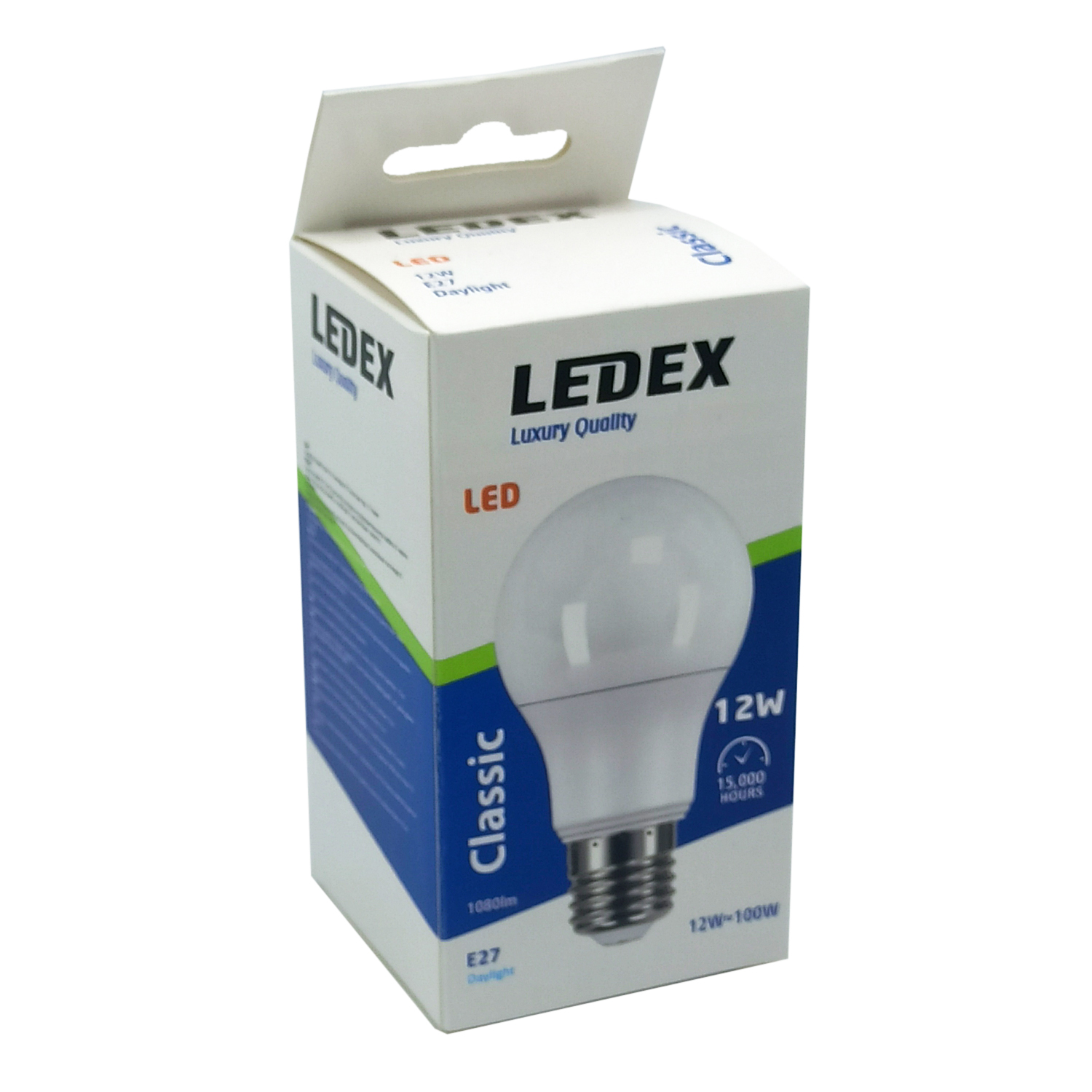 ნათურა სტანდარტული LEDEX LED41-8949 12W E27 6500K CLASSIC — ნათურა და ვაზნა